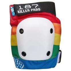 187 Rainbow Slim Knee Pads