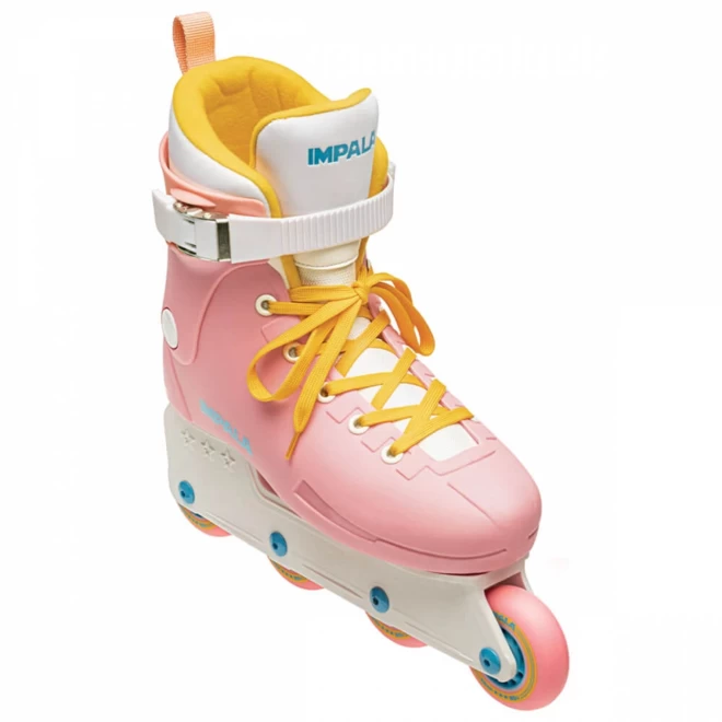 Impala Lightspeed Inline Skate - Pink & Yellow - Image 2