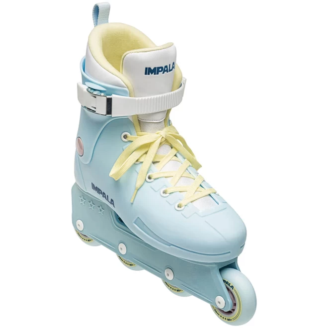 Impala Lightspeed Inline Skate - Sky Blue & Yellow - Image 2